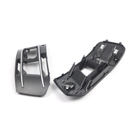Grilles latérales de pare-chocs avant en ABS noir argenté avec trou ACC 4M0807681AA 4M0807681S 4M0807682AA pour Audi Q7 4M 2016-2019
