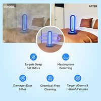 Lampe de stérilisation UVC à ozone pliable à bas prix d'usine, 38W, 110V-220V, télécommande domestique et commerciale, lumière de désinfection