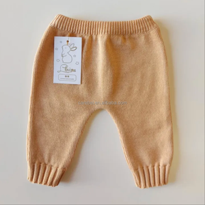 Ensemble de vêtements en tricot pour nouveau-nés, pull en coton pointelle, kimono en tricot et <span class=keywords><strong>pantalon</strong></span>, ensemble 2 pièces, accessoires photo pour bébés - Product Image 6