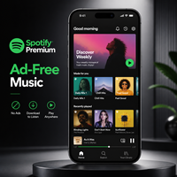 Compte individuel Premium Spotify d'un mois stable – Profitez de votre musique