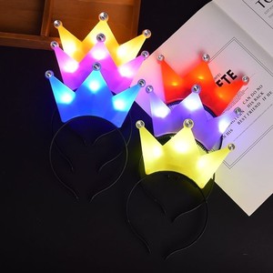 تاج LED تاج رأس الأميرة مع تأثير متوهج لعودة النساء إلى المدارس حفلات أعياد الميلاد للأطفال - Product Image 5