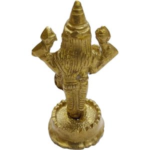 PARIJAT HANDICRAFT Lord Vishnu Venkateswara Balaji estatua latón ídolo escultura para el hogar templo decoración Pooja artículos estatuas - Product Image 2