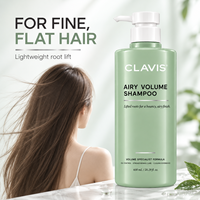 Shampooing Volumisant Rafraîchissant Personnalisé 600ml, Marque Privée, Contrôle du Sébum, Rehaussement des Racines pour Cheveux Gras et Plats, Qualité Salon, Fournisseur d'Usine