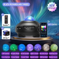 Projecteur Ciel Étoilé USB pour Chambre à Coucher, Lampe d'Ambiance Dynamique avec Effet d'Ombre, Veilleuse Créative Personnalisable