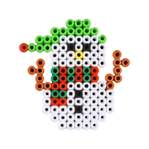 Divertente Kit Educativo per Bambini con 1200 Perline di Plastica da Stirare 5MM per Artigianato Natalizio Fai-da-Te - Product Image 4