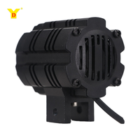 YD Moto LED Phare Projecteur Lentille Moto Conduite Projecteurs Jaune Blanc Double Couleur ANTIBROUILLARD Rénovation