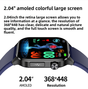 Jam Tangan Pintar Silikon Bersertifikat Multi-olahraga ET580 Baru dengan Bluetooth, Panggilan, ECG, Pemantau Detak Jantung, dan Pemantau Suhu Tubuh - Product Image 3