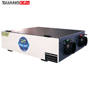 Ventilateur à récupération d'énergie ERV de qualité supérieure <span class=keywords><strong>avec</strong></span> moteur EC, unité de ventilation à <span class=keywords><strong>double</strong></span> <span class=keywords><strong>flux</strong></span> équilibré MVHR, échangeur de chaleur pour air frais - Product Image 1