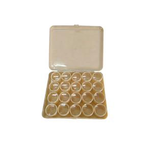 SUNTOOLS/STIPL Modèle 713 Ensemble de poids ronds en plastique pour test de bijoux, pour balances à or, boîte en plastique, 20 boîtes, mesure de la pureté des métaux - Product Image 1