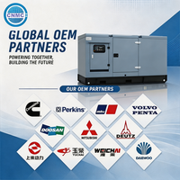 Générateur diesel OEM personnalisé Perkins EPA de 90 kW à 500 kW pour l'alimentation de secours des centres de données, télécommunications, ensemble silencieux en conteneur
