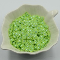 100 Stuks 5Mm 3d Hars Poly Polymeer Klei Plakjes Fruit Nail Art Bedels Voor Diy Ambachten Polymeer Klei Plakjes Crafting Nail Art