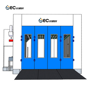 Cabina de Secado por Aire Forzado OBC Avanzada con Sistema de Gas Natural de Bajas Emisiones para Restauración Automotriz - Product Image 4