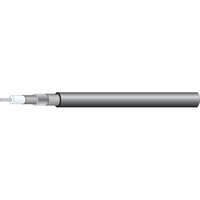 Cable coaxial y triaxial de bajo ruido 22511961 Triax (núcleo RG58) de 50 ohmios, 2 GHz, 85C, 7.2 mm con revestimiento LSFH
