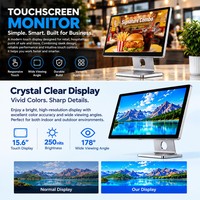 Terminal de point de vente tactile de bureau avec système Android pour magasin, restaurant et comptoir de caisse
