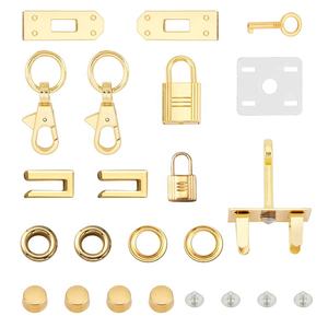 Juego de Cierres Giratorios de Aleación de Zinc para Bolsos de Mujer al por Mayor, con Remaches Ovalados y Redondos, Accesorios Metálicos de Ferretería - Product Image 2