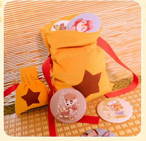 Wholesale 14*18cm Drawstring Bag Coin Purse Cosplay <b>Game</b> Props Mini Wallet Gift - Product Image 3