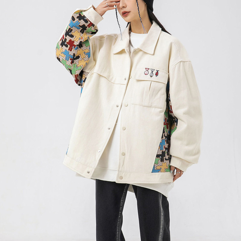 Trend produkte Neuheiten College-Jacken für Frauen Duck Canvas Bomber Work Jacket