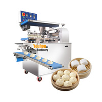 Machine à brioches à viande de porc juteuse entièrement automatique à la main machine à fabriquer des petits pains au pau momo faisant la machine à boulettes
