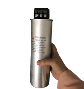 Banque de condensateurs triphasée 50Kvar <span class=keywords><strong>Huizhong</strong></span> <span class=keywords><strong>CBB60</strong></span> Film polypropylène Application électrique Tolérance +-5% Fonctionnement -25/70/21C - Product Image 4
