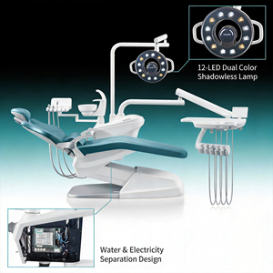 <strong>Dental</strong> Chair <strong>Unit</strong> With Denmark Linak Motor 9 Memory Positions 90&deg;Rotatable Side Box Metal Backrest <strong>Dental</strong> Equipment <strong>Dental</strong> Chair - Product Image 3