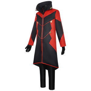 Yeni Tasarım Yetişkinler Rüzgarlık Takım Elbise ve Gözlük 4 Parça Cosplay Setleri <span class=keywords><strong>Dr</strong></span>. Eggman Nega Sonic Cadılar Bayramı Kostümleri Erkekler için - Product Image 2