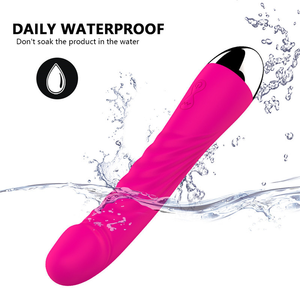 Produk seks Masturbator wanita terlaris Vibrator Dildo silikon puting klitoris G Spot - Product Image 2