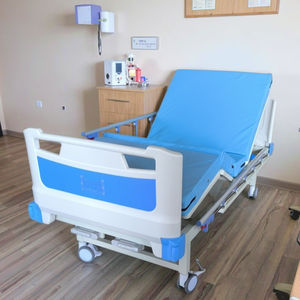 Медицинская кровать для клиник и больниц, 2-функциональная, регулируемая, с держателем для капельницы, для палат и ухода за пациентами - Product Image 2