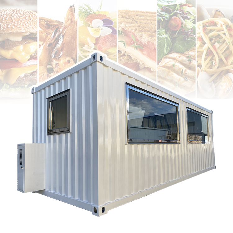 Превосходное хранилище 20 футов, контейнер для сборных домов/красивый контейнер для киоска, магазин контейнеров для продажи