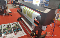 Impresora de Vinilo y Pancartas Locor JD-1601 de 1.6m con Cabezal DX7/DX5 Xp600 EPS3200/4720, Plotter de Inyección de Tinta con Tinta Eco Solvente, Súper Precio