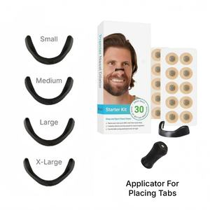 Bandes nasales magnétiques Dilatateurs respiratoires Kit anti-ronflement Augmentation de l'apport d'air Clip nasal Bandes nasales Réduire le ronflement Améliorer le sommeil - Product Image 2