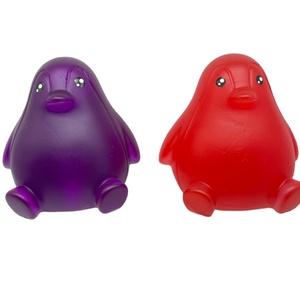 Jouet sensoriel TPR Jumb Jelly Ball Squishy Animal Kawaii en forme de pingouin, à presser pour s'amuser, jouer, offrir - Product Image 4