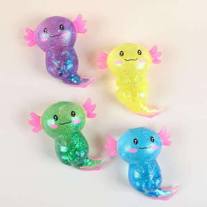 Axolotl ของเล่นสำหรับบีบคลายเครียดของเล่นน่ารักเด้งช้าบรรเทาความเครียดของเล่นคลายเครียดของเล่นของขวัญที่สมบูรณ์แบบสำหรับเด็กขายส่ง - Product Image 3