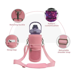 Manchon de protection pour <span class=keywords><strong>bouteille</strong></span> d'eau <span class=keywords><strong>2L</strong></span> en néoprène gallon pour salle de sport - Product Image 3