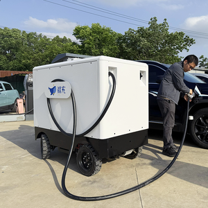 Estación de Carga Rápida de Emergencia Fuera de la Red de 70kwh 105kwh de Corriente Continua a Corriente Continua, Cargador de Vehículos Eléctricos Móvil de 60kw con Almacenamiento de Batería - Product Image 2