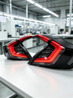 Luz Trasera LED de Alta Luminosidad de 12V, Modificada en Rojo Ahumado, para Honda Civic FK Sedán 10ª Generación 2016 2018