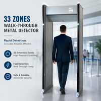 Détecteur de métaux SecuGate 650i, détecteur de métaux portable, portique de détection de métaux, scanner de sécurité pour porte