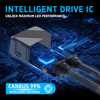 Ampoule de phare de voiture LED Canbus P19W H4 brevetée à trois côtés, 160W 50000LM, super lumineuse, pour vente en gros B2B - Fournisseur de phares automobiles