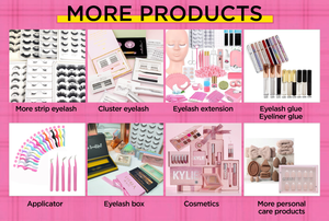 Cá nhân lông mi 3D cụm lông mi Kit với trái phiếu và con dấu Lash phần mở rộng - Product Image 6