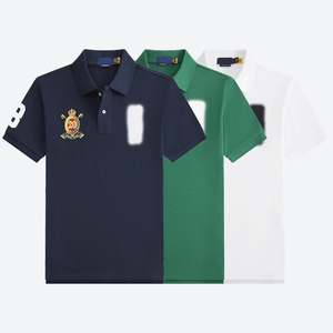 T-shirt Polo <span class=keywords><strong>Homme</strong></span> en Coton Brodé RL de Haute Qualité pour l'Été – Vente en Gros Personnalisée - Product Image 1