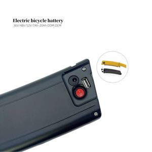 بطارية 48 فولت Ebike 17.5Ah قابلة للطي E-Akku 52V 17.5ah محرك engw X X Pro دراجة كهربائية - Product Image 1