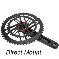 ZTTO 170mm DUB 29MM pour CNC vélo de route pédalier montage Direct 50-34T/52-36T plateau 2x système pédalier 2x10/2x11/2x12 variable