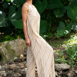 Combinaison ample à bretelles imprimée Aloha, en rayonne respirante de haute qualité, vente en gros d'usine - Product Image 4