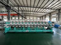 YUNFU industrie multifonctionnelle 8 12 têtes 12 15 aiguilles Machine à broder informatisée pour chapeau t-shirt broderie plate