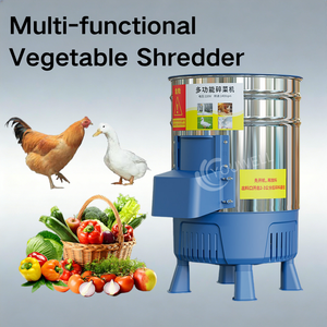 Hachoir à légumes en acier inoxydable 220V pour usage domestique, machine à hacher le poulet, le canard, l'oie, la volaille, le fourrage, le broyeur d'herbe - Product Image 1