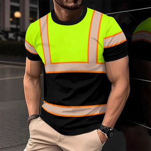 T-shirt décontracté TUME, nouvelle collection, imprimé numérique 3D, manches courtes, coupe ample, séchage rapide et respirant - Product Image 3