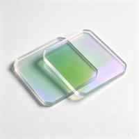 HC Optics 266nm UV Fused Silica 56 °   Divisor de Haz de Placa Polarizadora para Equipos Láser Industriales y Experimentos Ópticos