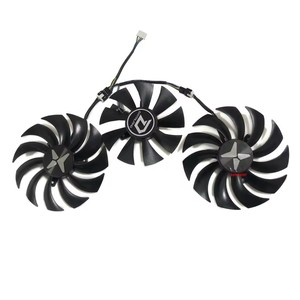 GAA8S2U GA91S2H,พัดลมการ์ดกราฟิก, คูลเลอร์ GPU VGA, สำหรับดาต้าแลนด์ <span class=keywords><strong>RX</strong></span> 5600 <span class=keywords><strong>5700</strong></span> <span class=keywords><strong>XT</strong></span> X, RX5600 <span class=keywords><strong>6GB</strong></span> X,การ์ดวิดีโอระบายความร้อน - Product Image 3