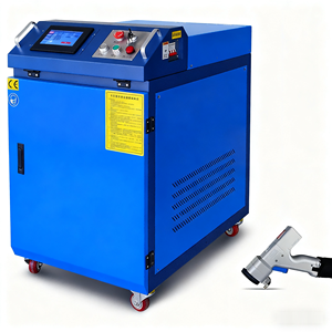 <span class=keywords><strong>Machine</strong></span> de nettoyage au laser refroidie par air de 1000 W, <span class=keywords><strong>machine</strong></span> de nettoyage au laser à fibre portative pour l'élimination de la rouille - Product Image 3