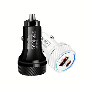 Chargeur super rapide QC3.0, chargeur de voiture PD30W A+C, adaptateur secteur 60W pour iPhone, Huawei, Samsung - Product Image 1