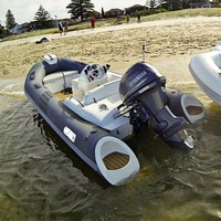 Liya rib 3,3 metros Mini Jet Boat barcos de pesca baratos pequeños barcos de pasajeros para la venta